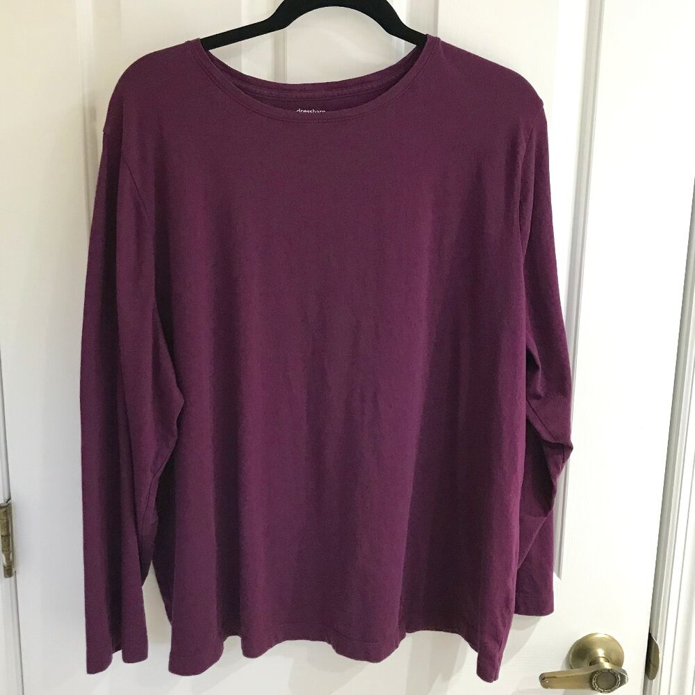 Dressbarn Long Sleeve Tee 22/24